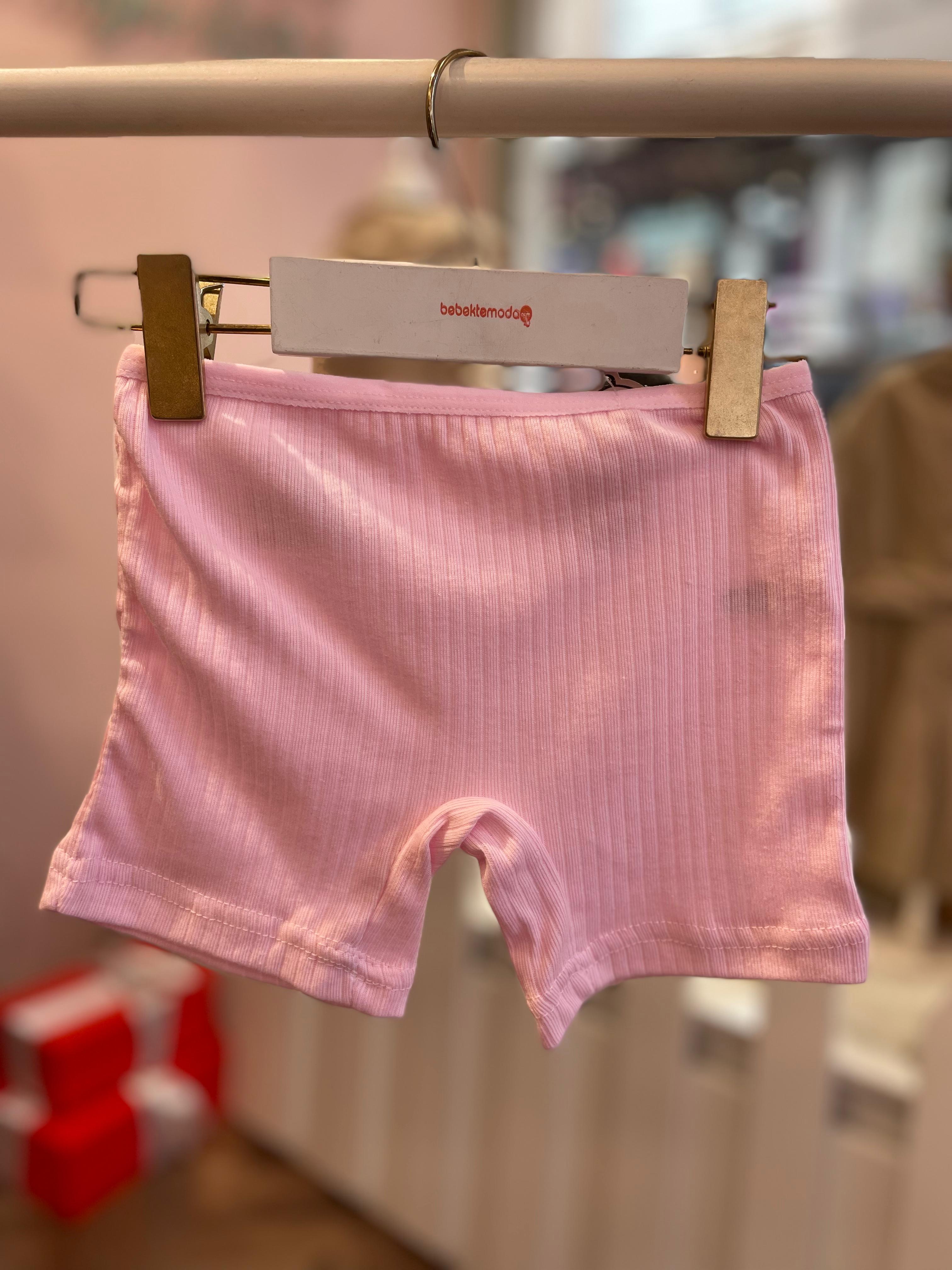 BELİ LASTİKLİ FİTİLLİ BOXER Pembe